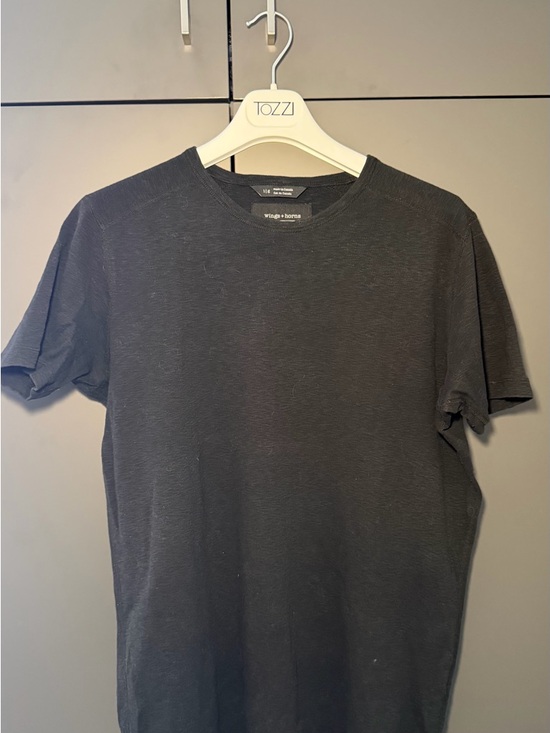 Wings + Horns Other - Wings + Horns Short Sleeve Crew Tee in Black